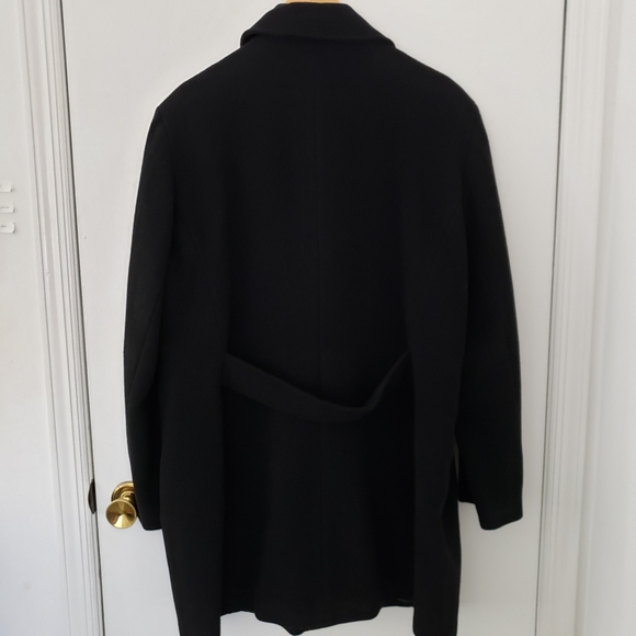 Liz Claiborne || Plus 18 Black Coat Wool Blend - Picture 3 of 4
